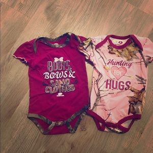 Camp Baby Girl Onesies
